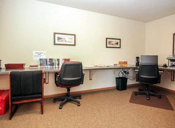 Business center with WiFi